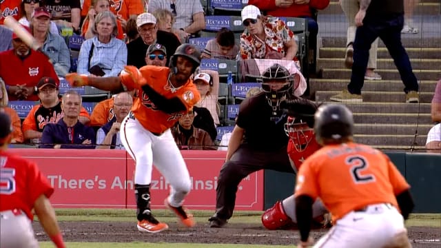 Aron Estrada's RBI groundout