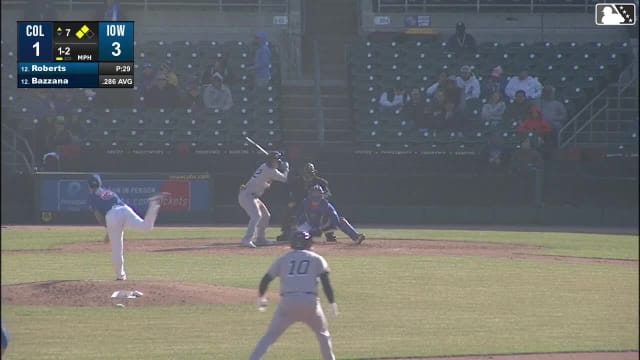 Ethan Roberts In play, run(s) to Travis Bazzana