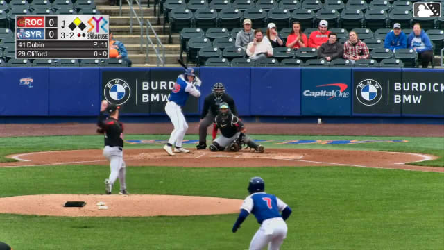 Shawn Dubin In play, run(s) to Ryan Clifford