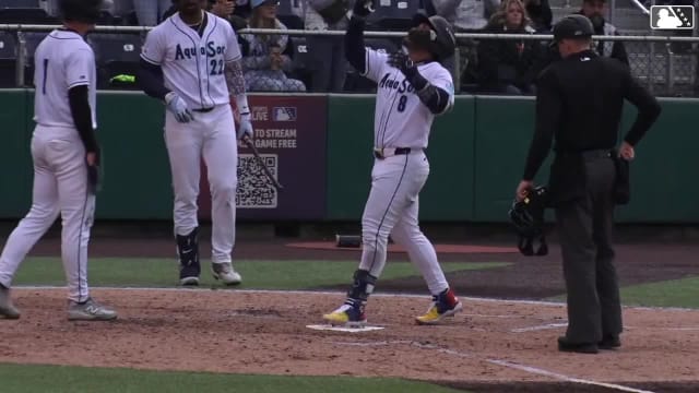 Michael Arroyo's 13th homer of the season
