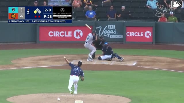 Dallas Keuchel In play, run(s) to Lucas Spence