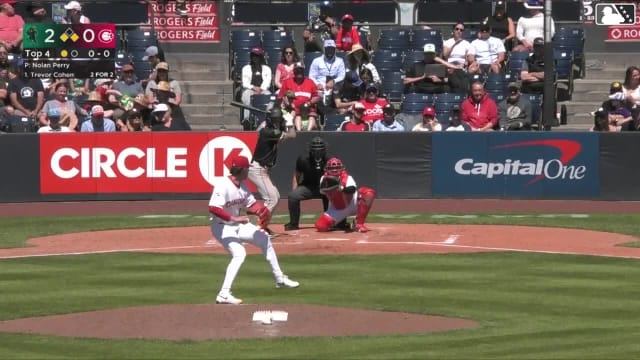 Trevor Cohen singles on a line drive to center fielder Alexis Hernandez. Robert Hipwell scores. Daniel Rogers to 2nd.