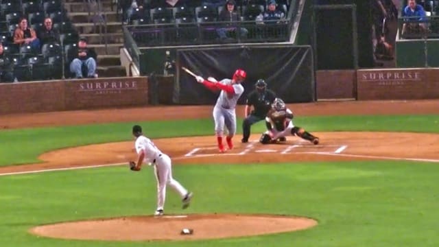 Leonardo Bernal's pair of RBI singles 