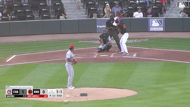 Andy Garriola posts his first multihomer game