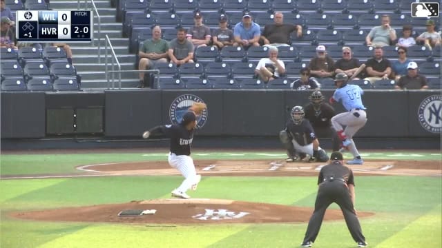Ronny Cruz homers (7) on a fly ball to left center field. Eli Willits scores.