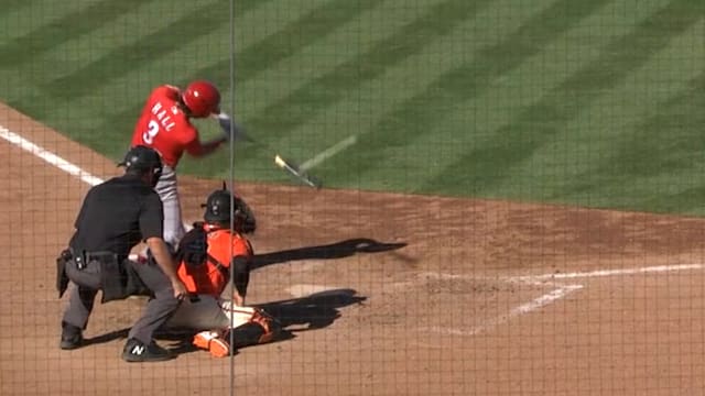 Steele Hall's RBI single