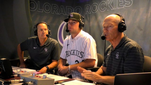 Top prospect Charlie Condon joins Rockies broadcast