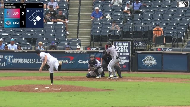 Josh Tiedemann Ball to Jacob Lombard