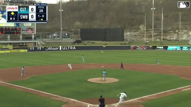 Colson Montgomery turns an unassisted double play