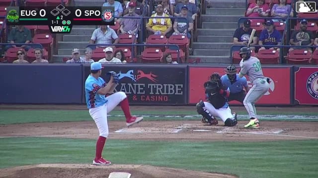 Lisbel Diaz homers (16) on a fly ball to left field.