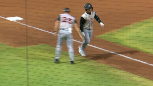 Michael Arroyo's solo home run