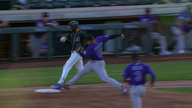 Druw Jones' second RBI single