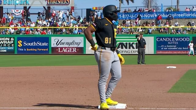 Termarr Johnson's triple to right-center