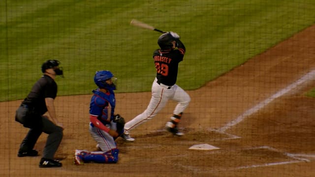 Adrin Sugastey's RBI double