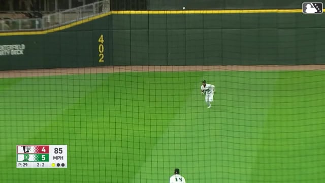 Rodney Green Jr.'s two-run inside-the-park homer