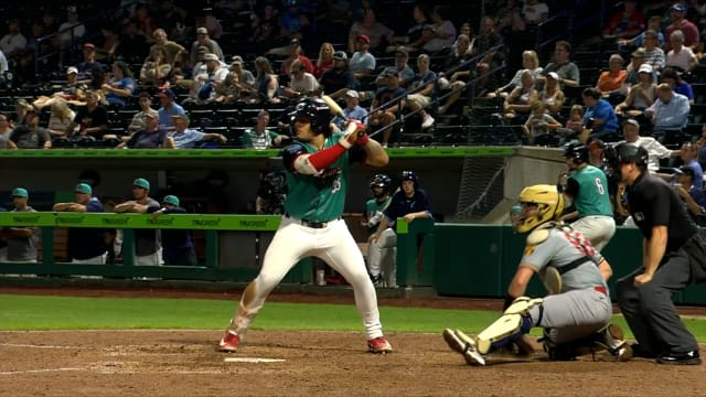 Ralphy Velazquez's three doubles and a pair of RBIs