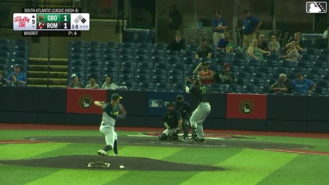 Jarret Whorff Ball to Jared Jones