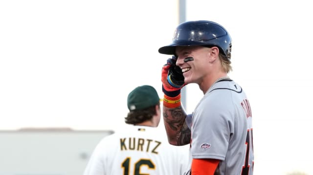 Max Clark's first career RBI 