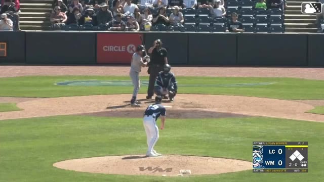 Jace LaViolette's third homer of the season