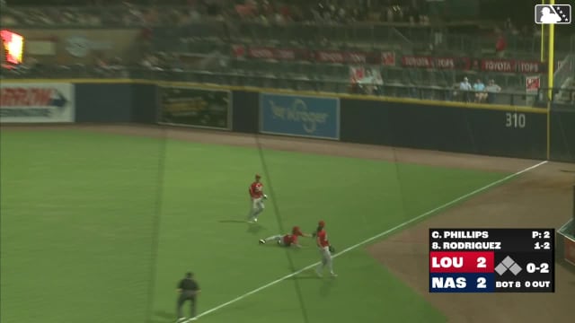 Dominic Pitelli's sliding catch