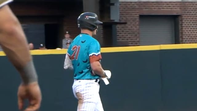 Caleb Bonemer's three-hit night
