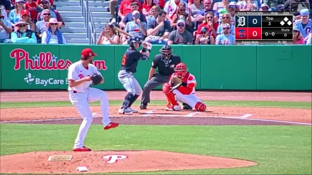Kevin McGonigle's solo home run