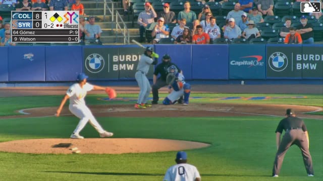 Ofreidy Gómez In play, run(s) to Kahlil Watson