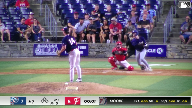 Clay Burdette's inside-the-park home run