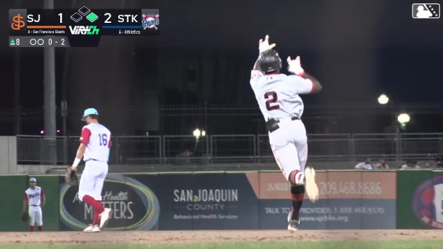 Dakota Jordan's go-ahead homer