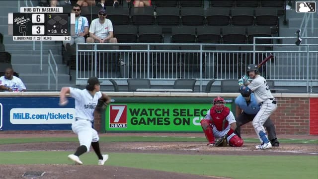 Paxton Kling homers (7) on a fly ball to left center field.