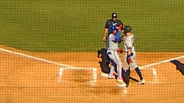 Chris Suero's solo home run 
