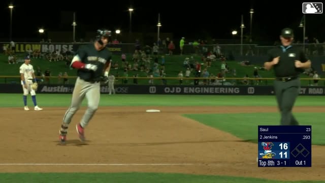 Walker Jenkins hammers his fifth homer