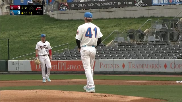 Klassen racks up nine strikeouts over 5 1/3 scoreless