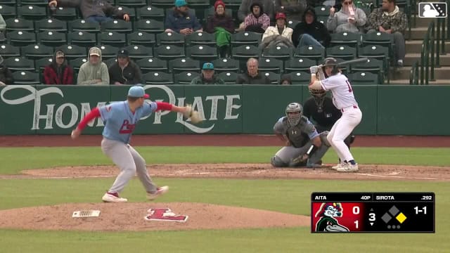 Blake Aita In play, run(s) to Mike Sirota