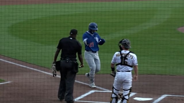 Dalton Rushing drills a pair of HRs for Oklahoma City