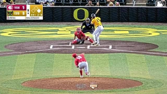 Franly Urena Ball to Cam Maldonado