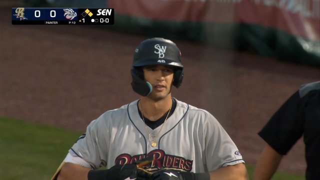 Spencer Jones' first three-hit performance