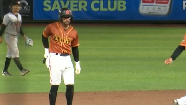 Jhonny Level's three-hit day for San Jose