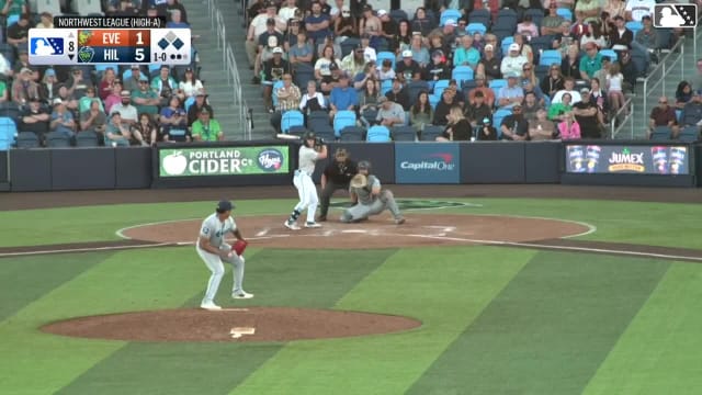 Slade Caldwell singles on a line drive to center fielder Ricardo Cova. Wallace Clark scores. Adrian Rodriguez to 3rd.