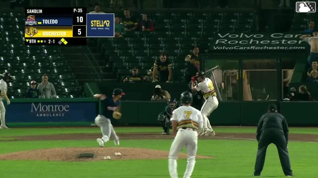 Nick Sandlin In play, run(s) to Yohandy Morales