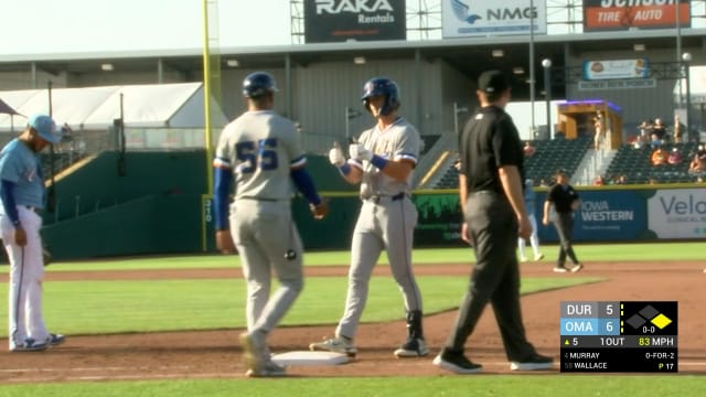 Carson Williams' three-hit outing