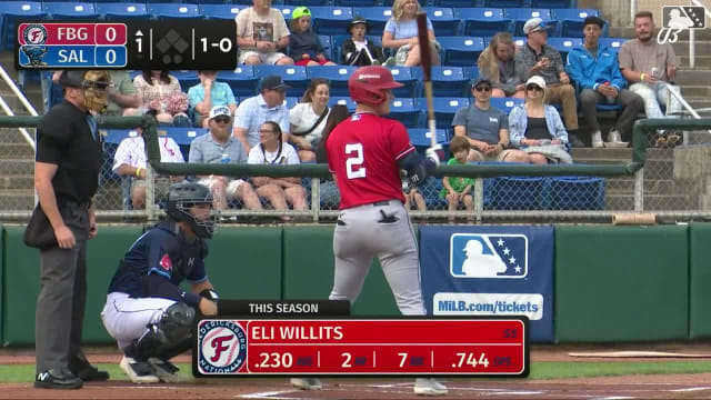 Eli Willits's two-hit, two-steal, three-RBI game