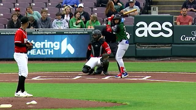 Emil Morales launches his first two High-A homers