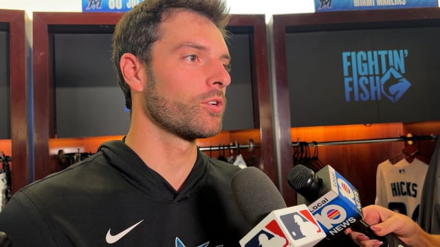 Joe Mack discusses being called up to Marlins