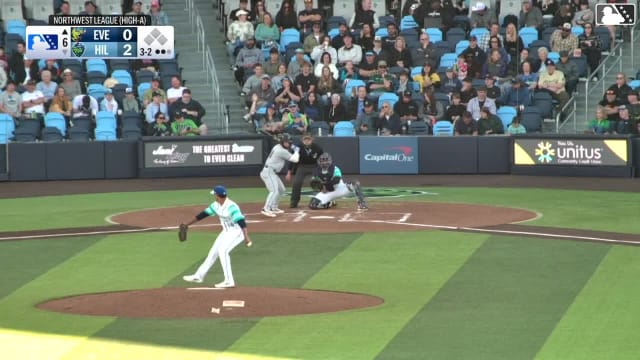 Carlos Jimenez homers (7) on a fly ball to right center field.