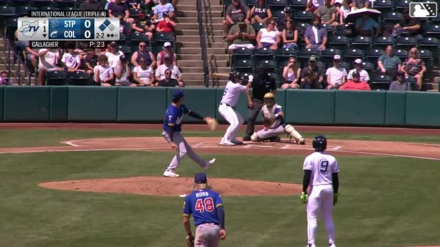 Ryan Gallagher In play, run(s) to Ralphy Velazquez