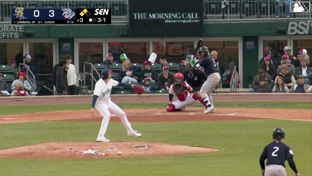 Ryan Cusick In play, run(s) to George Lombard Jr.