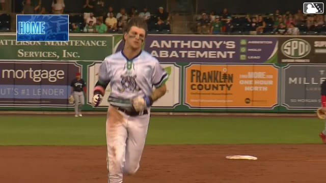 Cole Carrigg's 12th homer of the year