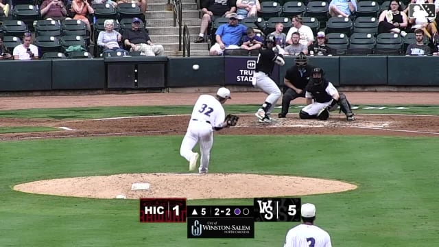 Tommy Vail's 10th strikeout