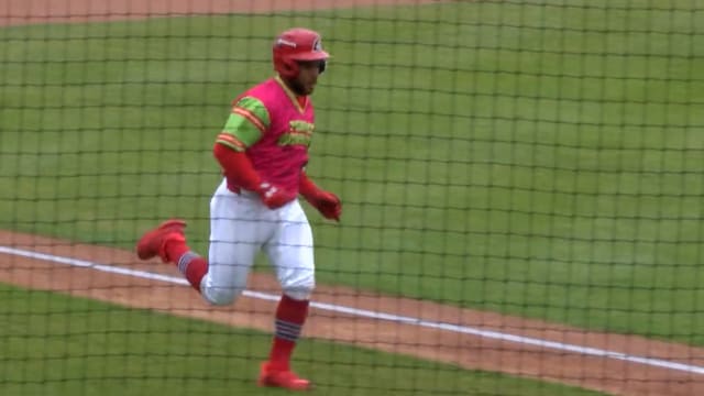 Rainiel Rodriguez's solo home run
